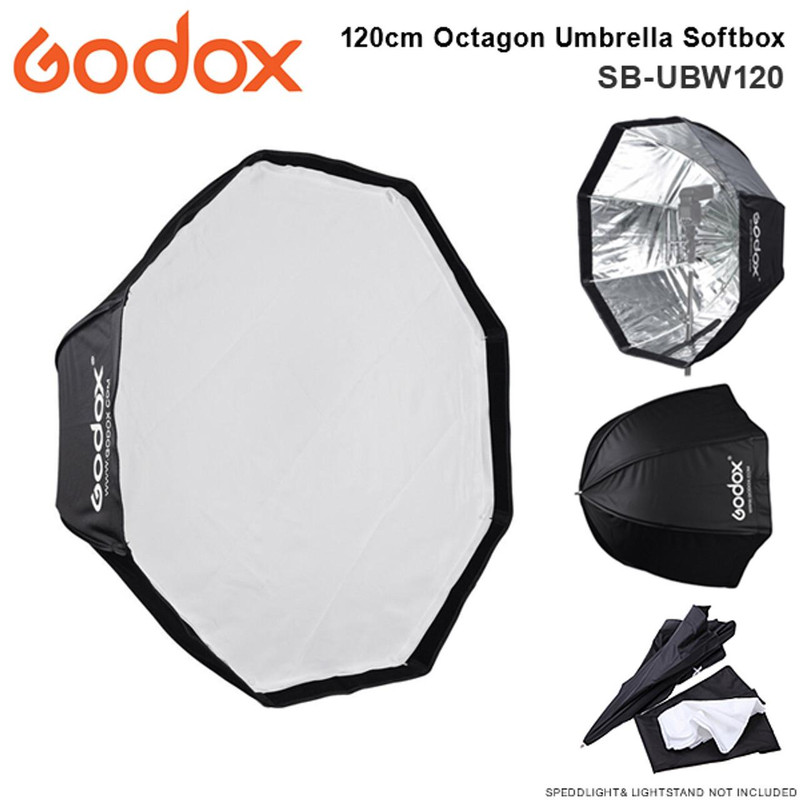 سافت باکس گودوکس مدل Umbrella سایز 120*120 سانتی متر
