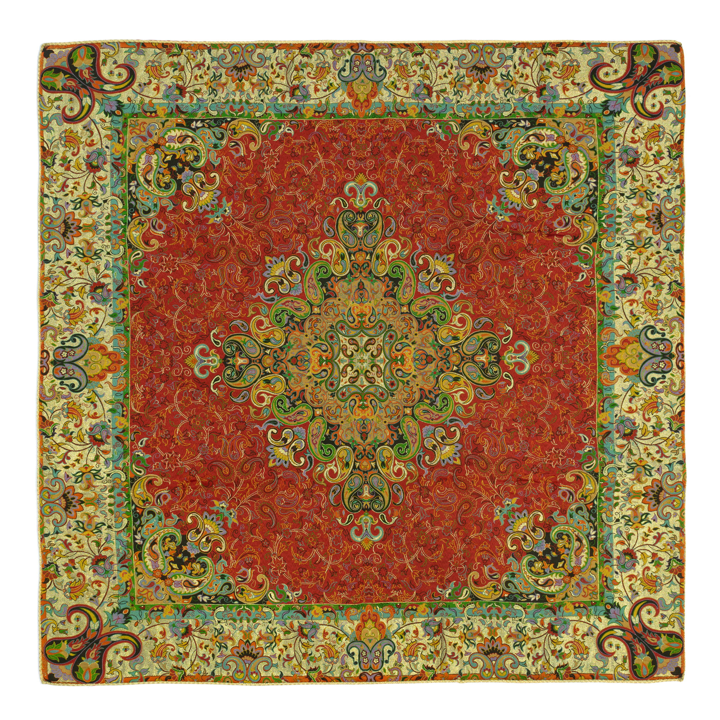 رومیزی ترمه طرح ترنج کد 135