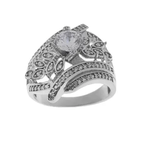 انگشتر نقره زنانه مدل AZ1057