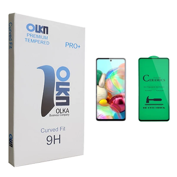 محافظ صفحه نمایش سرامیکی الکا مدل +PRO مناسب برای گوشی موبایل سامسونگ Galaxy A71