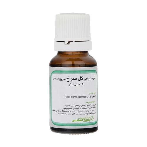 قطره خوراکی گل سرخ باریج اسانس - 15 میلی لیتر