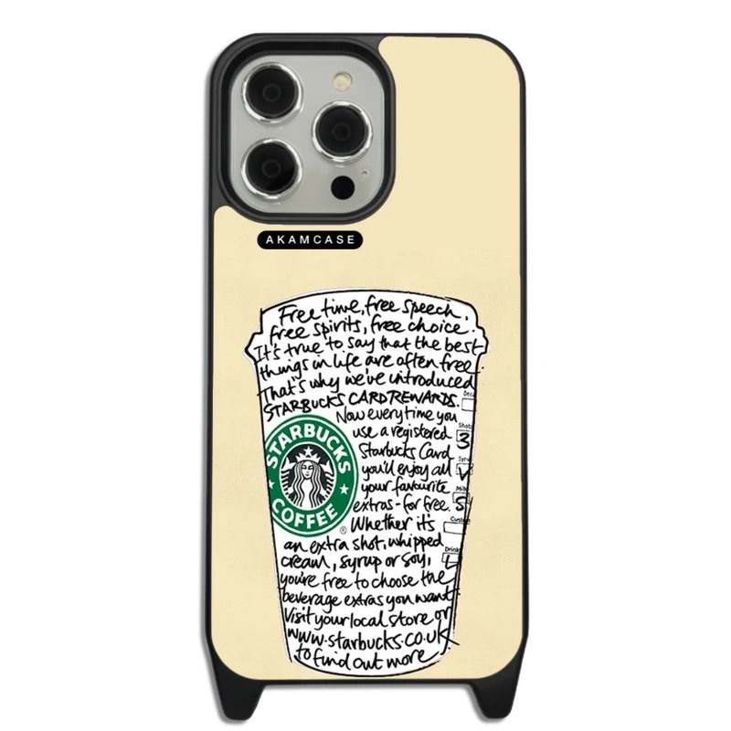 کاور آکام مدل AMCWLA14PROMAX-STARBUCKS14 مناسب برای گوشی موبایل اپل iPhone 14 Pro Max  