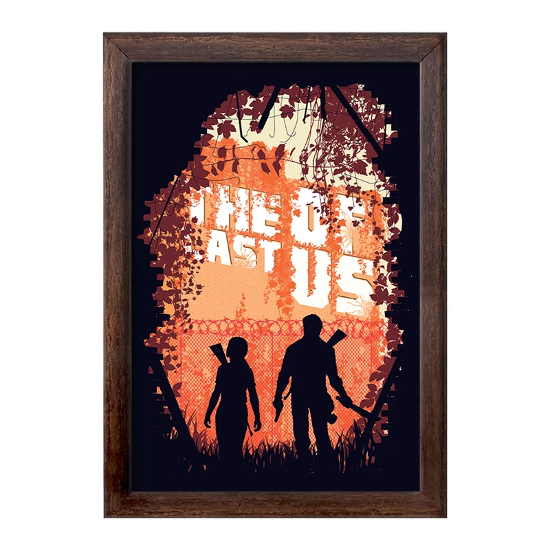 تابلو خندالو طرح لست آف آس The Last Of Us کد F1683