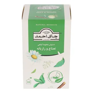 دمنوش نعناع و رازیانه احمد - 30 گرم بسته 20 عددی