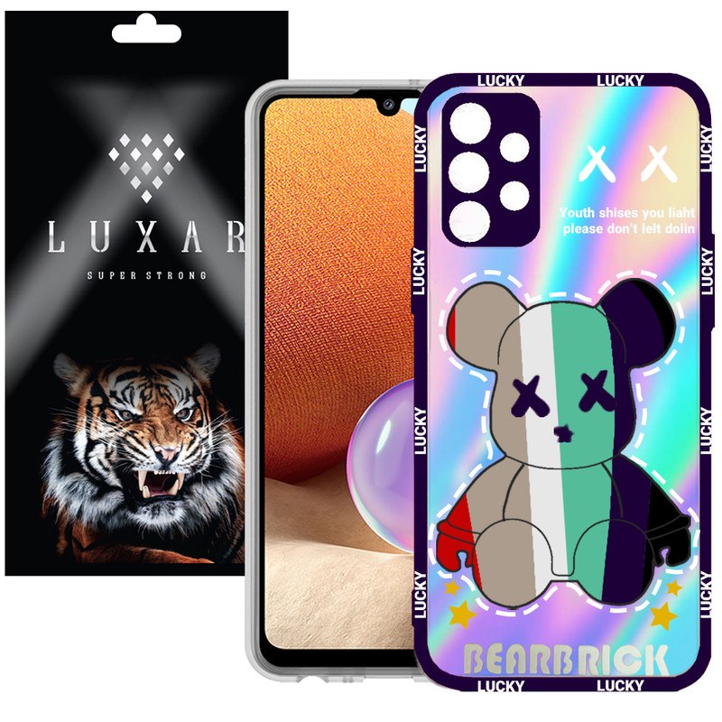کاور لوکسار مدل Bear Brick 2 مناسب برای گوشی موبایل سامسونگ Galaxy A32 4G