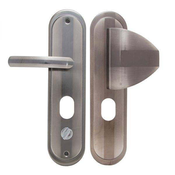 دستگیره در مدل ضد سرقت هلالی UPD509 بسته دو عددی