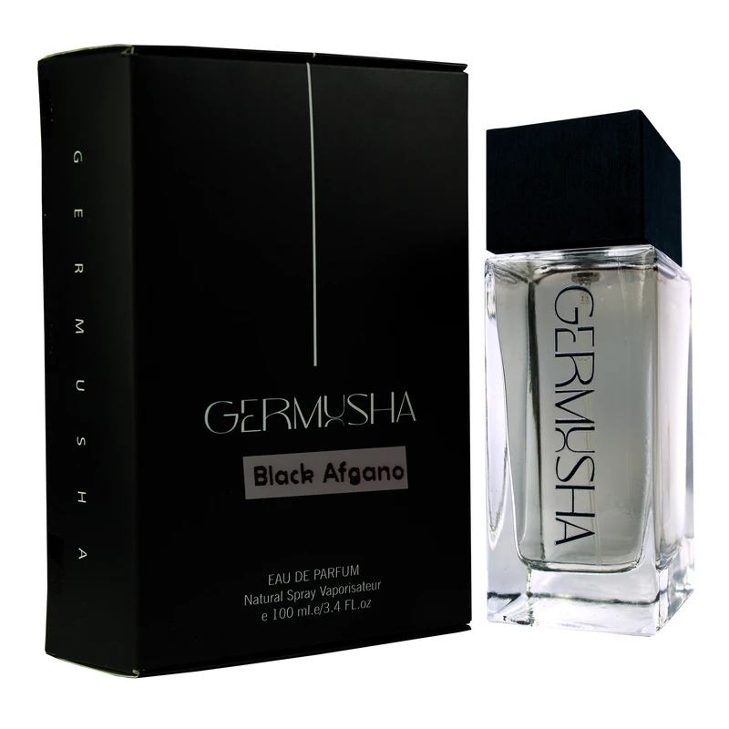 ادو پرفیوم مردانه گرموشا مدل بلک افغان با رایحه گرم و تلخ حجم 55 میلی لیتر