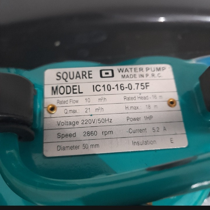 پمپ کف کش اسکواردی مدل IC10-16-0.75F