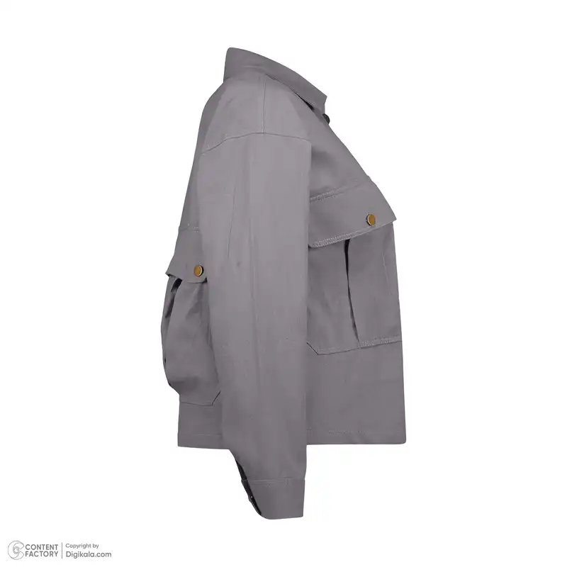 کت زنانه نیو نیل مدل a50204 رنگ طوسی