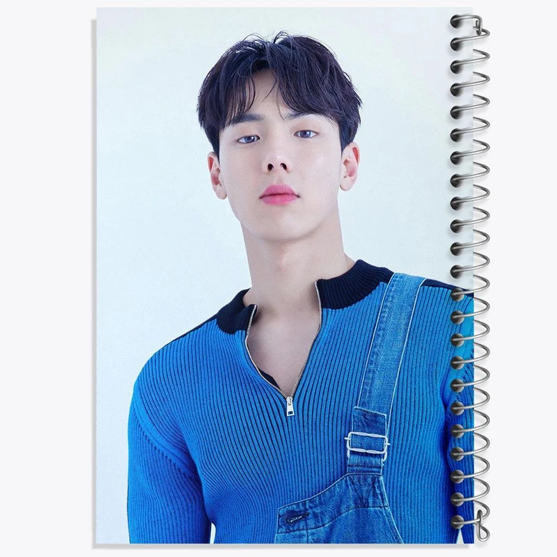 دفتر مشق 50 برگ خندالو مدل شونو گروه مانستا اکس MONSTA X کد 21144