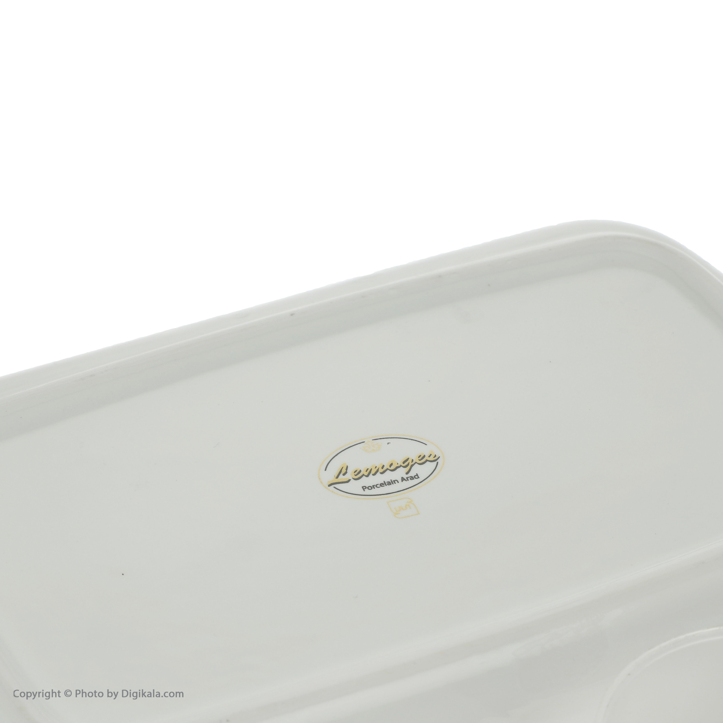 ظرف سرو لمونژ طرح گل سرخ