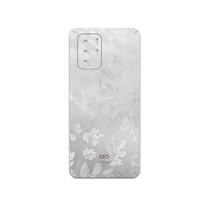 MAHOOT Silver-Wildflower Cover Sticker for Xiaomi Redmi Note 10 Pro