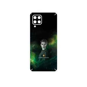MAHOOT Scarlett Johansson Cover Sticker for Samsung Galaxy M32