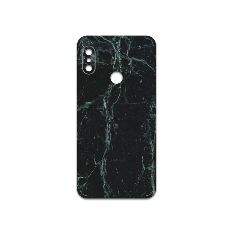 برچسب پوششی ماهوت مدل Graphite-Green-Marble مناسب برای گوشی موبایل شیائومی Redmi 6 Pro