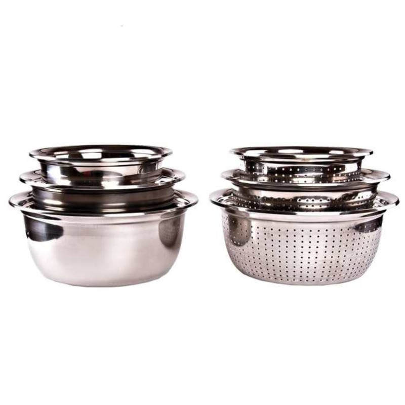 ست آبکش و لگن مدل AL303640 مجموعه 6 عددی