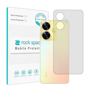 Rock space HyGEL model Transparent back protector for Realme C55 mobile phone