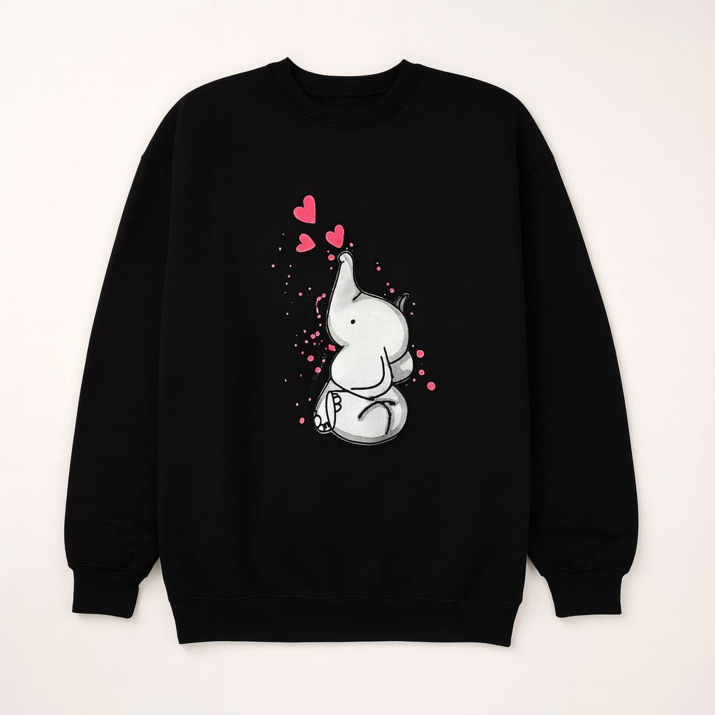 سویشرت زنانه مدل kind elephant-22