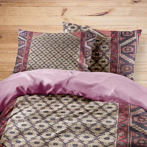 سرویس روتختی مدوپد طرح فرش سنقر مدل C-Sanghar12 یک نفره 4 تکه