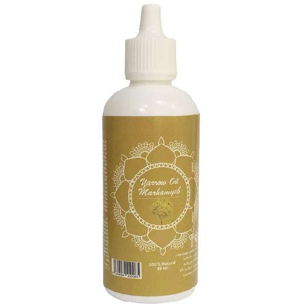 روغن تقویت کننده مو و ابرو ریش و سبیل مرهم یاب مدل بومادران حجم 80 میلی لیتر روغن تقویت کننده مو و ابرو ریش و سبیل مرهم یاب مدل بومادران حجم 80 میلی لیتر