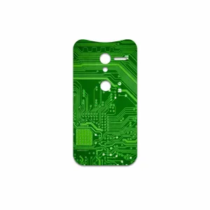 MAHOOT Green Printed Circuit Board Cover Sticker for Motorola Moto X