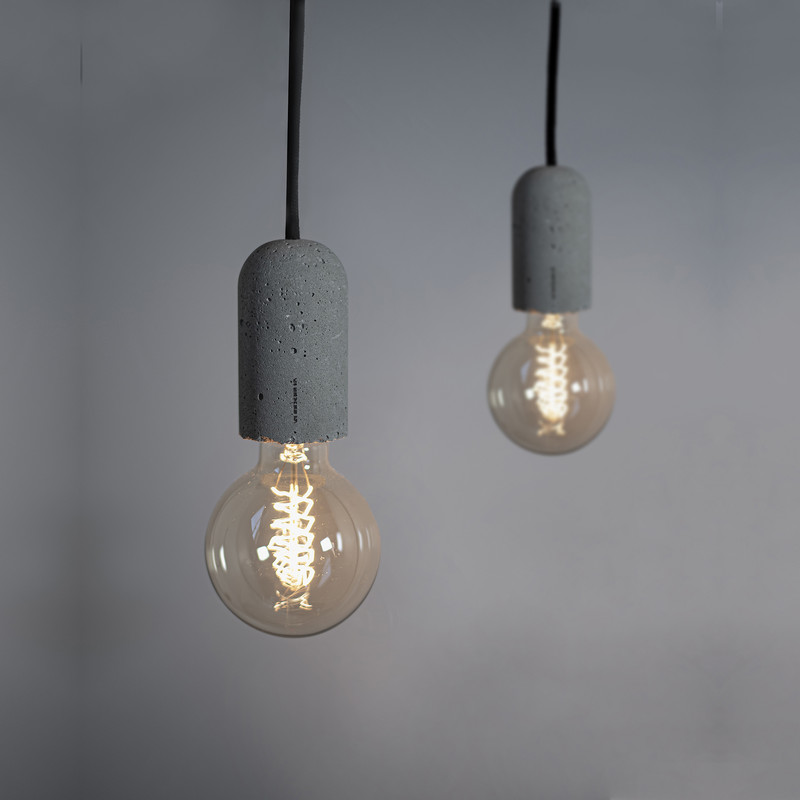 چراغ آویز بتنی  1 شعله ایکس پروداکتس مدل Luce Milano 