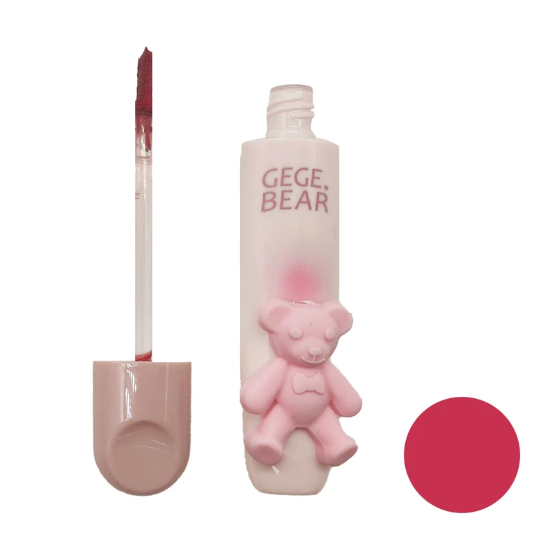رژ لب مایع گگ بیر مدل خرسی شماره 06