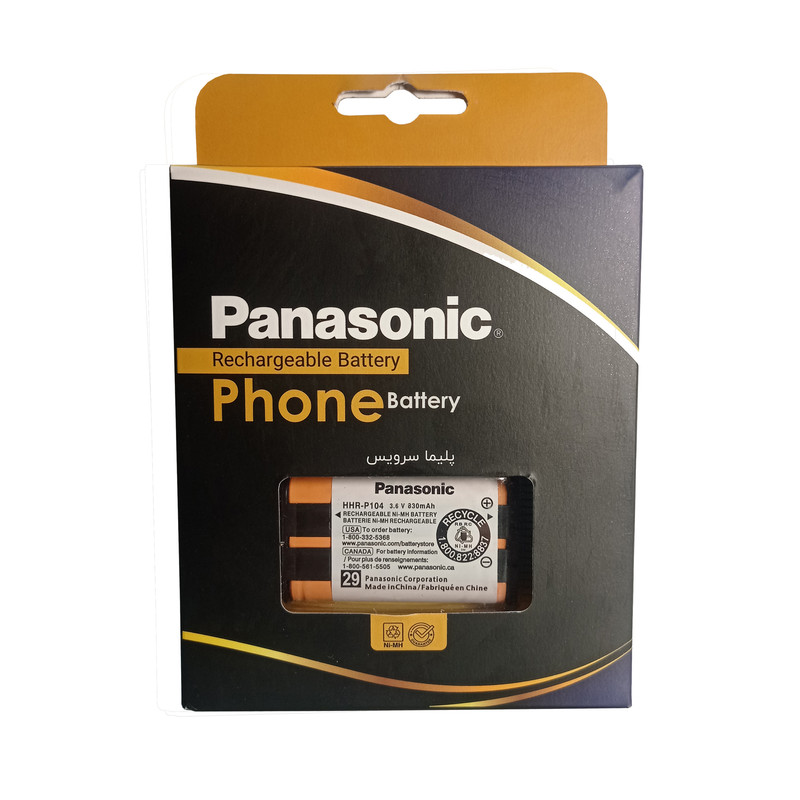 باتری تلفن بی سیم پاناسونیک مدل HHR-P104-PS
