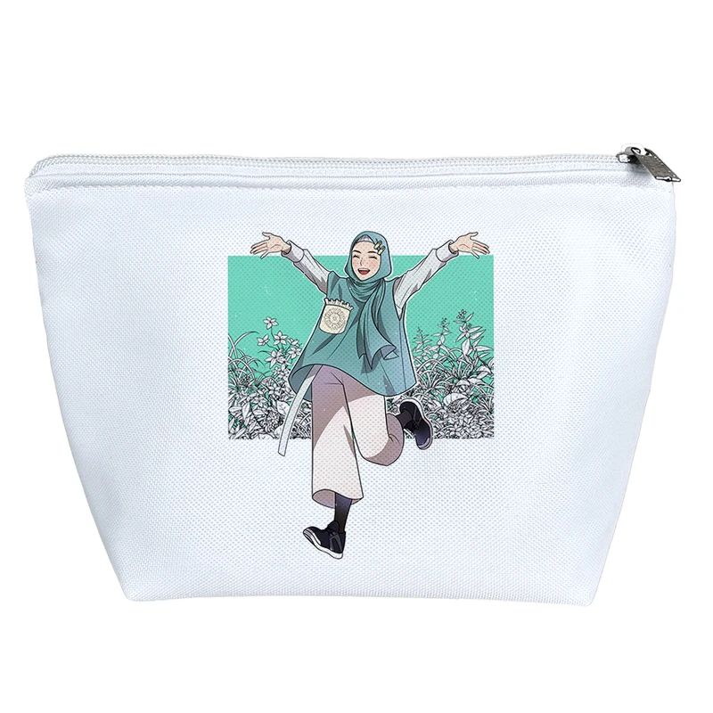 کیف لوازم آرایش دخترانه خندالو مدل دخترانه با حجاب کد 2400