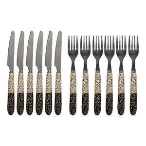 کارد و چنگال میوه خوری 12 پارچه کد 104970