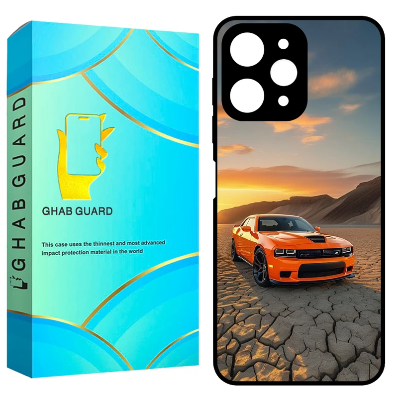 کاور قاب گارد طرح ماشین مدل GCHPN12 مناسب برای گوشی موبایل شیائومی Redmi Note 12 4G