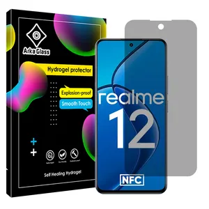 Arka Glass Tough model privacy screen protector suitable for Realme 12 5G mobile phone 