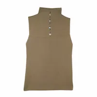 تاپ&nbsp;بافت&nbsp;زنانه مدل یقه سه سانت