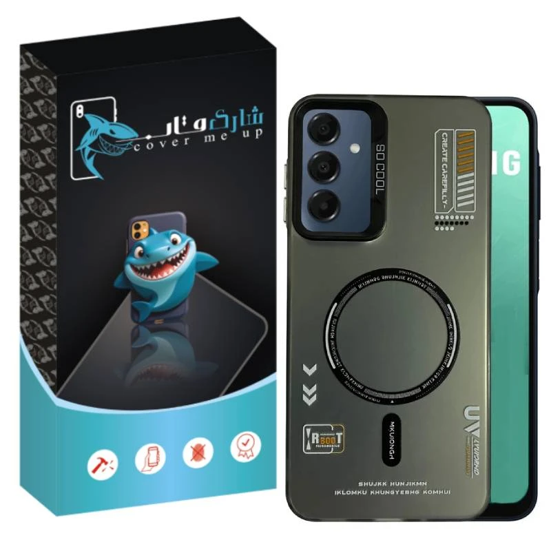 کاور شارک قاب مدل SO COOL طرح UV مناسب برای گوشی موبایل سامسونگ Galaxy A25