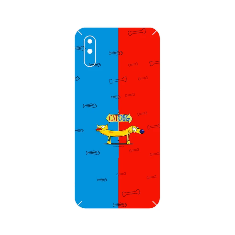 برچسب پوششی ماهوت مدل CatDog مناسب برای گوشی موبایل شیائومی Redmi 9A