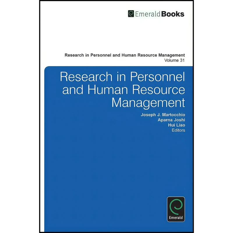 کتاب Research in Personnel and Human Resources Management اثر جمعي از نويسندگان انتشارات Emerald Publishing Limited