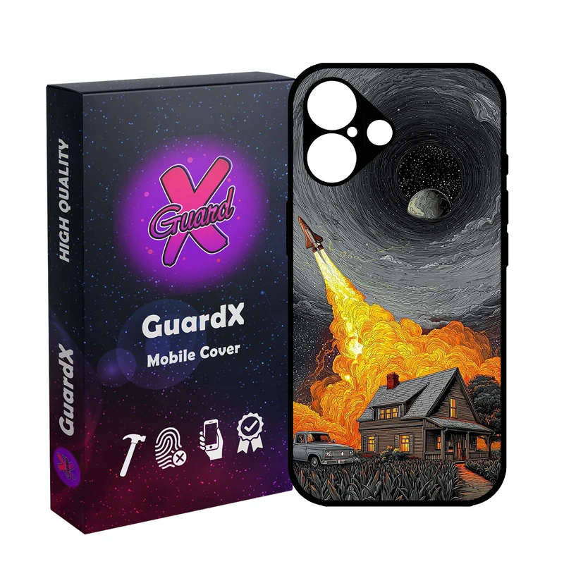 کاور گارد ایکس طرح Interstellar مدل 10933 مناسب برای گوشی موبایل اپل iPhone 16