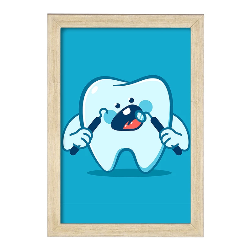 تابلو خندالو مدل دندان و دندان پزشکی کودکانه کد 36764