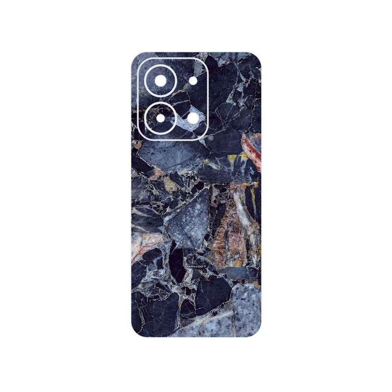 برچسب پوششی ماهوت مدل Broken black marble مناسب برای گوشی موبایل شیائومی Redmi 15C 4G