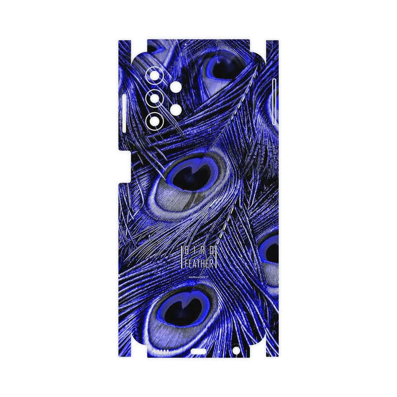 برچسب پوششی ماهوت مدل Purple Feather-FullSkin مناسب برای گوشی موبایل سامسونگ Galaxy A32 5G