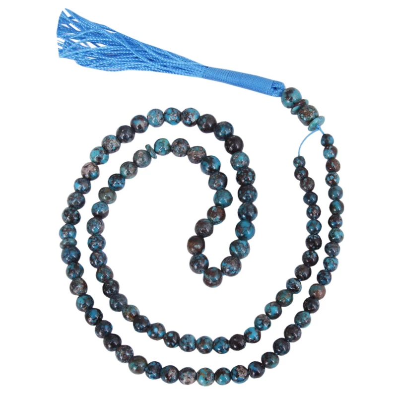 تسبیح مدل فیروزه ای نیشابوری طبیعی کلکسیونی کد T_517