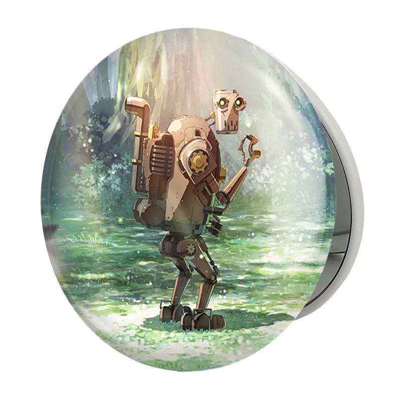 آینه جیبی خندالو طرح انیمه نیر اتوماتا Nier Automata ver 1.1a مدل تاشو کد 27463 