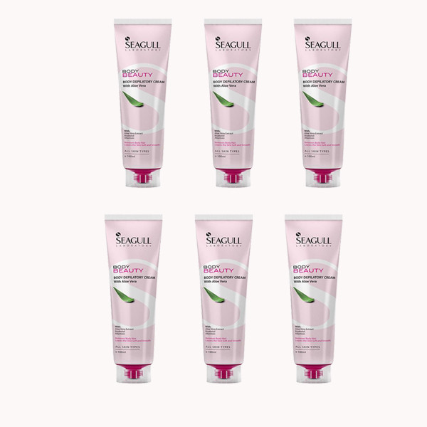 کرم موبر سی گل مدل beauty حجم 100 میلی لیتر مجموعه 6 عددی