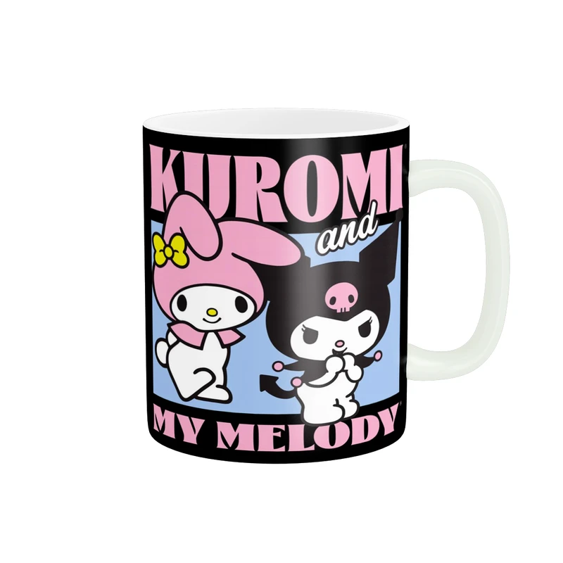 ماگ پادآفرین مدل کارتونی طرح ملودی و کرومی کد p6411