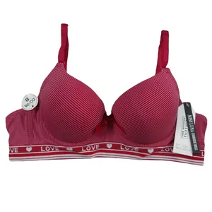 سوتین زنانه مدل اسفنجی پایین کش دار قلبی