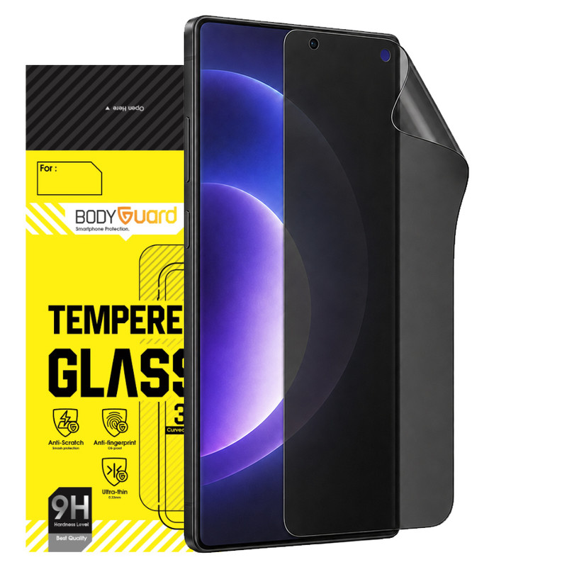 محافظ صفحه نمایش حریم شخصی بادیگارد مدل HydroGel مناسب برای گوشی موبایل سامسونگ Galaxy S26 Ultra