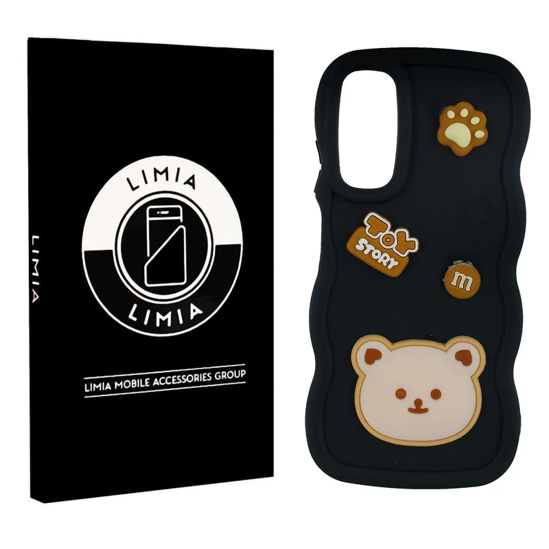 کاور لیمیا مدل عروسکی برجسته مناسب برای گوشی موبایل سامسونگ Galaxy A25