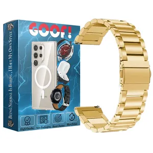بند گوف مدل 3bead Rolex Stain مناسب برای ساعت هوشمند ایمیلب KW66