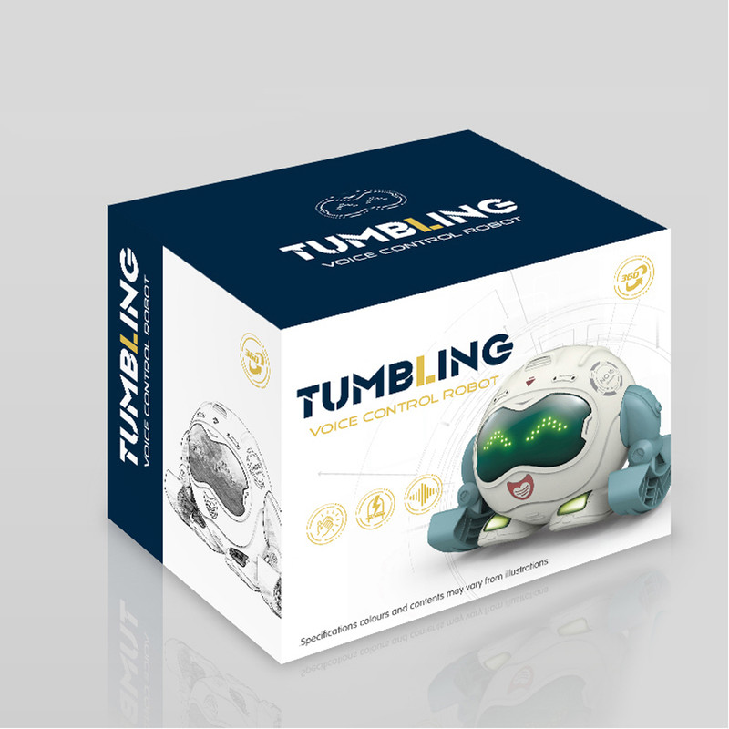 ربات مدل tumbling voice control robot