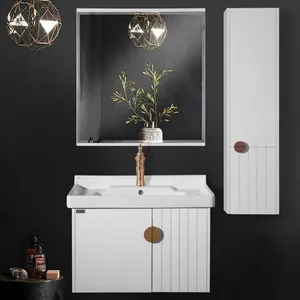 ست کابینت و روشویی مدل i2 همراه آینه و باکس