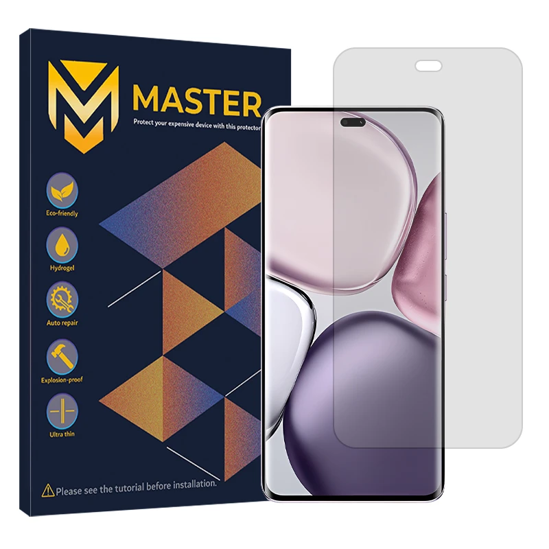محافظ صفحه نمایش شفاف مستر مدل هیدروژلی مناسب برای گوشی موبایل آنر X9c